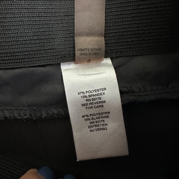 2/$24 Tahari Darted Dress Pants High Rise Black Small #A0354 TRB2 - Picture 7 of 8